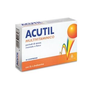 acutil multivitaminico 30 compresse