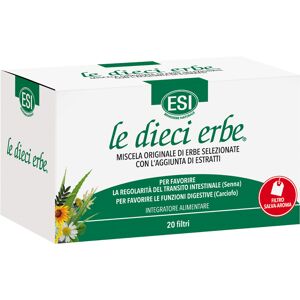 ESI Srl ESI spa LE DIECI ERBE TISANA 20 FILTRI