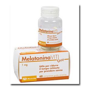 Marco viti farmaceutici spa MELATONINA VITI FAST 1MG 60 Compresse