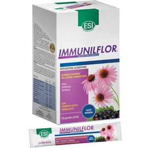 ESI Srl ESI IMMUNILFLOR INTEGRATORE ALIMENTARE 16 POCKET DRINK