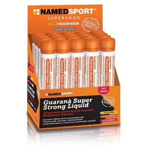 Named Sport, Guarana Super Strong Liquid, 20 Fiale - Guaranà Con Vitamina B6