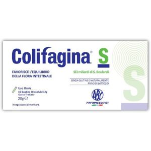 ABC FARMACEUTICI spa COLIFAGINA S 10 BUSTINE