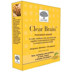 NEW NORDIC Srl CLEAR BRAIN 120 Cpr