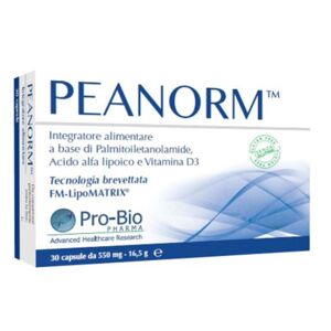 Pro-bio integra srl PEANORM 30 Cps 550mg