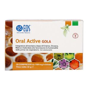 EOS Srl EOS ORAL ACTIVE GOLA 20CPR