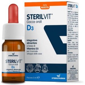 Sterilfarma Srl Sterilvit D3 Gocce 5ml