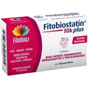 Fitobios Srl Fitobiostatin 10k Plus 30cpr