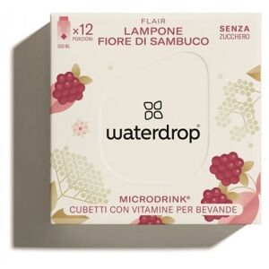 Waterdrop Microdrink Gmbh Waterdrop Microdrink Flair Con Vitamine Per Bevande Gusto Lampone 12 Cubetti Scadenza 05/2024