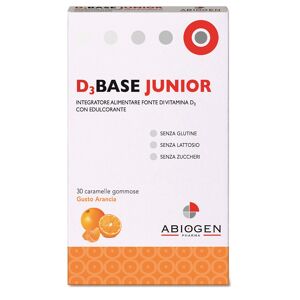 Abiogen Pharma Spa D3base Junior 30caram Arancia  Scxad 10/2024