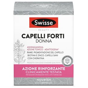 Health And Happiness (H&h) It. Swisse Capelli Forti Donna 30 Compresse