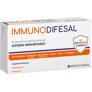 Specchiasol Srl Immunodifesal 15cpr Scadenza Settembre 2024