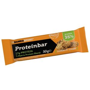 NamedSport Protein Bar Cookies & Cream 50g - barretta proteica