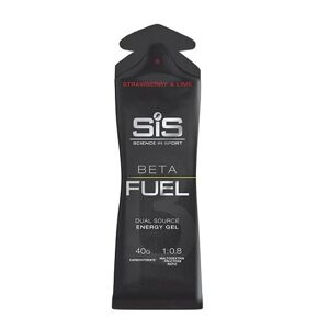 Sis Beta Fuel strawb & lime - gel energetico Black/Red 60 ml