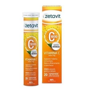 Zetavit C1000 Integratore Di Vitamina C 20 Compresse Effervescenti