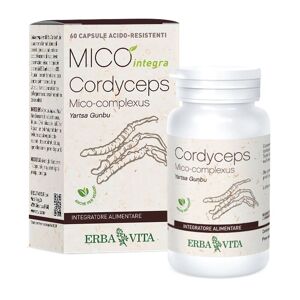 Erba Vita Cordyceps Micò Integra Integratore Difese Immunitarie 60 Compresse