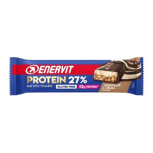 Enervit Sport Bar 27% Barretta Proteica Gusto Cioccolato E Crema 45g