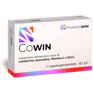 Pharmawin Cowin Integratore Difese Immunitarie 30 Capsule Gastroprotette