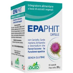 A.v.d. Reform Srl Epaphit Integratore Funzione Epatica 60 Capsule