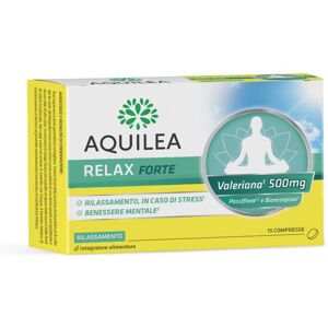 Aquilea Relax Forte Integratore 15 Compresse