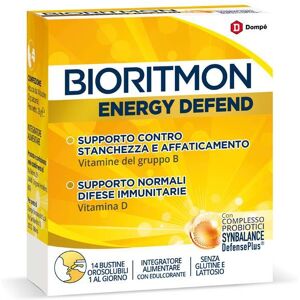 Dompè Bioritmon Energy Defend Integratore Multivitaminico 14 Bustine