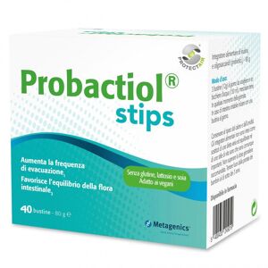 Metagenics Probactiol Stips Integratore Flora Intestinale 40 Bustine