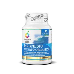 Colours Of Life Magnesio Citrato Organico Integratore Tonico 60 Compresse