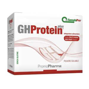 Promopharma Gh Protein Plus Red Fruit Integratore Aminoacidi 20 Bustine