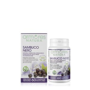 Armores Natura Integratore Sambuco Nero 60 Compresse Masticabili