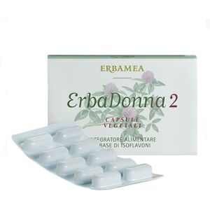 Erbamea Erbadonna 2 Integratore Ossa Donna 20 Capsule Vegetali