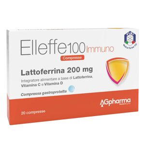 Ag Pharma Srl Elleffe 100 Immuno Integratore Difese Immunitarie 20 Compresse