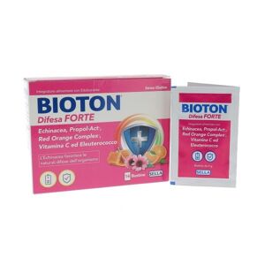 Bioton Difesa Forte Integratore Difese Immunitarie 14 Bustine