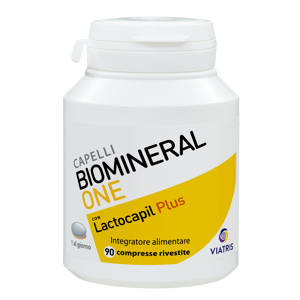 Biomineral One Con Lactocapil Plus Integratore Alimentare Anticaduta Capelli 90 Compresse