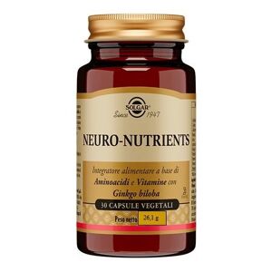 Solgar Neuro-nutrients Integratore Sistema Nervoso 30 Capsule Vegetali