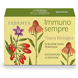 Erbamea Immunosempre Bio Integratore Difese Immunitarie 20 Bustine