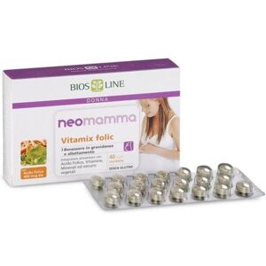 Bios Line Neomamma Vitamix Folic Integratore Acido Folico 40 Tavolette