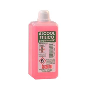 Alcoolital Srl Alcool Etilico Denaturato 90% 250ml