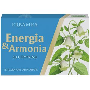 Erbamea Energia E Armonia Integratore Energetico 30 Compresse