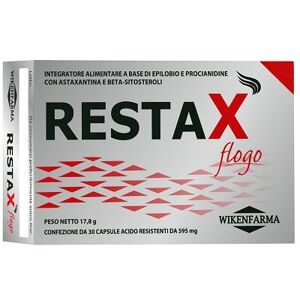 Restax Flogo Integratore Alopecia Androgenetica 30 Capsule