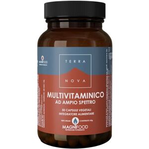 Terranova Complesso Multivitaminico Integratore Energetico 50 Capsule