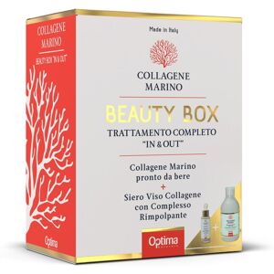 Optima Collagene Marino Beauty Box Trattamento Bellezza Pelle