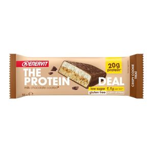 Enervit The Protein Deal Bar Barretta Proteica Gusto Crispy Cookie Treat 55g