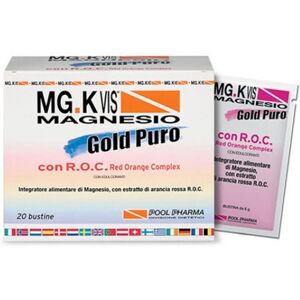 Mgk-Vis Mgk Vis Magnesio Gold Puro Integratore Di Magnesio 20 Bustine