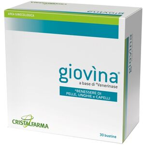 Cristalfarma Giovina Integratore Pelle Unghie E Capelli 30 Bustine