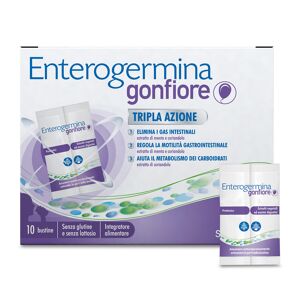 Enterogermina Gonfiore Integratore Con Probiotici E Fermenti Lattici Per Pancia Piatta 10 Bustine