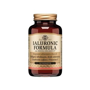Solgar Ialuronic Formula Integratore Antiossidante 30 Tavolette