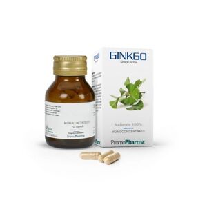 Promo Pharma Ginkgo 50 Capsule: Integratore di Estratto di Ginkgo Biloba per la Salute Cerebrale