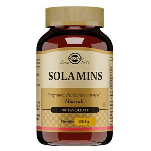 Solgar It. Multinutrient Spa Solgar - Solamins 90 Tavolette - Integratore di Minerali e Vitamine per il Benessere