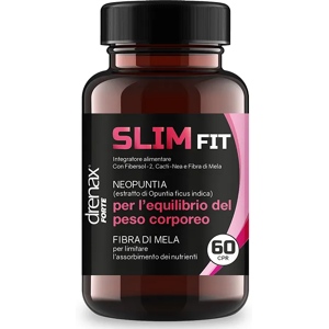 Paladin Pharma Spa Drenax Forte Slim Fit 60 Compresse Senza Glutine - Integratore per il Controllo del Peso