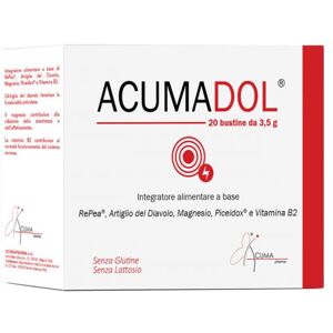 Acumapharma Srl ACUMADOL  - Integratore per il Benessere Articolare - Confezione da 20 Bustine Monodose