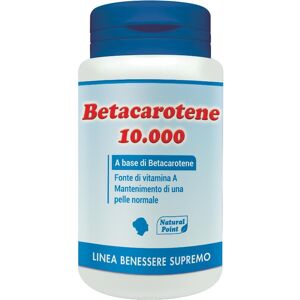 Natural Point Srl Natural Point Betacarotene 10000 - Antiossidante per la Pelle - 80 Perle